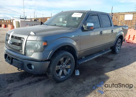 2013 Ford F-150 Fx4 from USA, damaged, VIN 1FTFW1EF3DFB32863